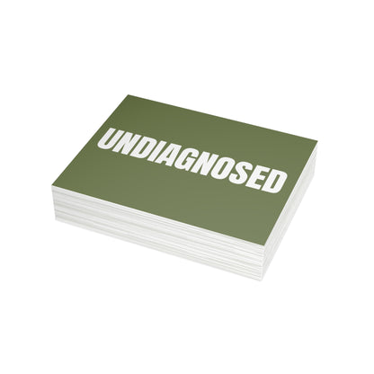 Olive Postcard Set Pack of 10, 30 or 50 w/ Envelopes | Coordinated Collection