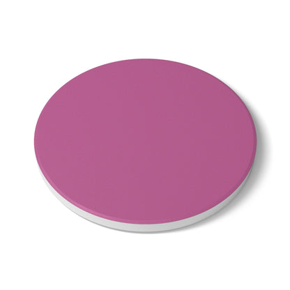 Lilac Wine Ceramic Coaster Round or Square | Coordinated Collection