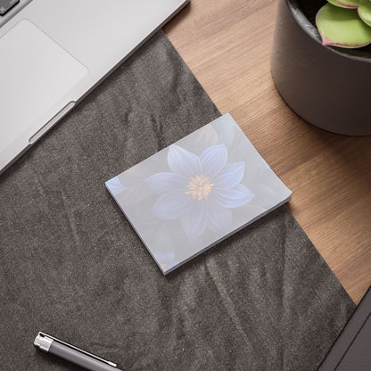 Blue Floral Heaven Sticky Notes Blue Floral Post It Notes (7 Sizes)