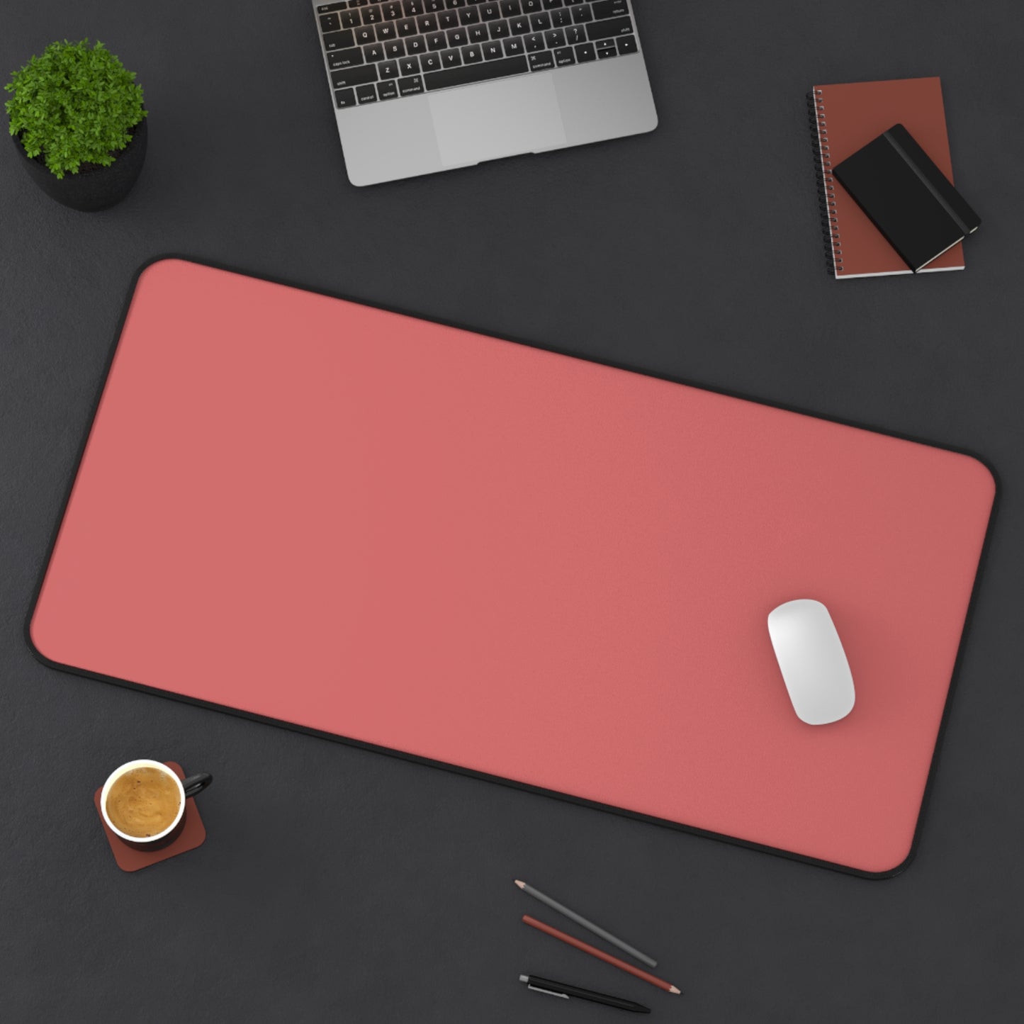 Red Autumns Desk Mat Color Coordinated Collection (12x18, 12x22, 16x32)