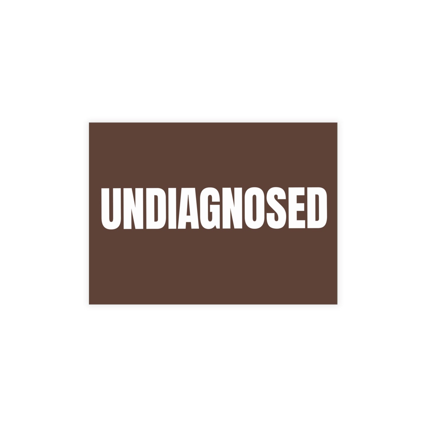 Chocolate Brown Postcard Set Pack of 10, 30 or 50 w/ Envelopes | Coordinated Collection