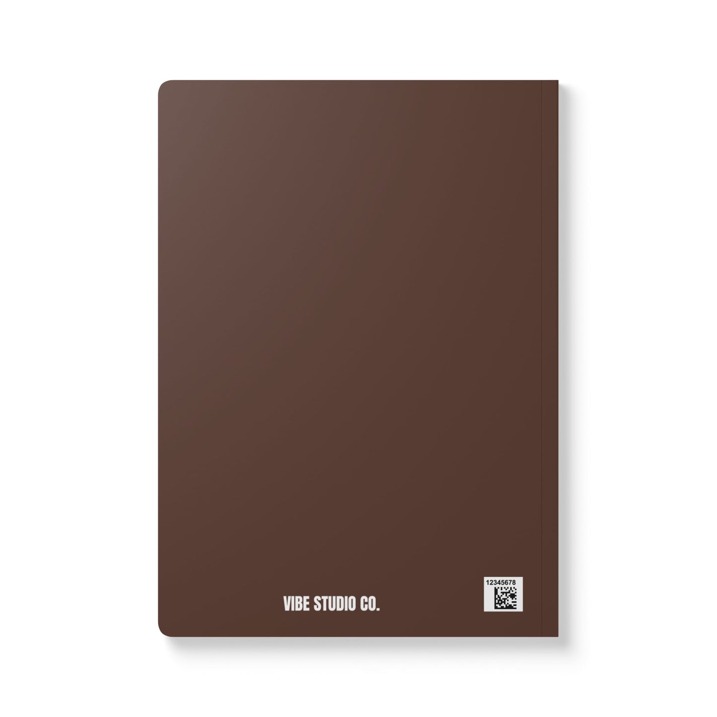 Chocolate Brown The Journey Starts Now A5 Lined Journal