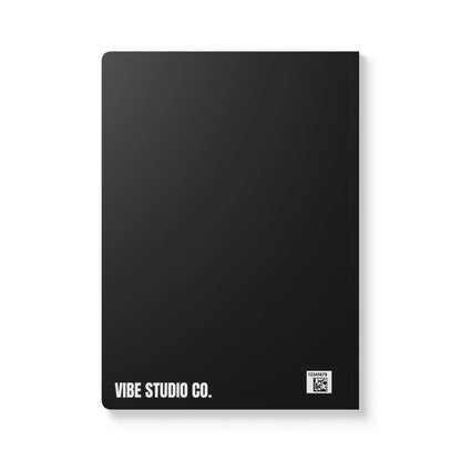 Black Color Coordinated Collection A5 Lined Journal