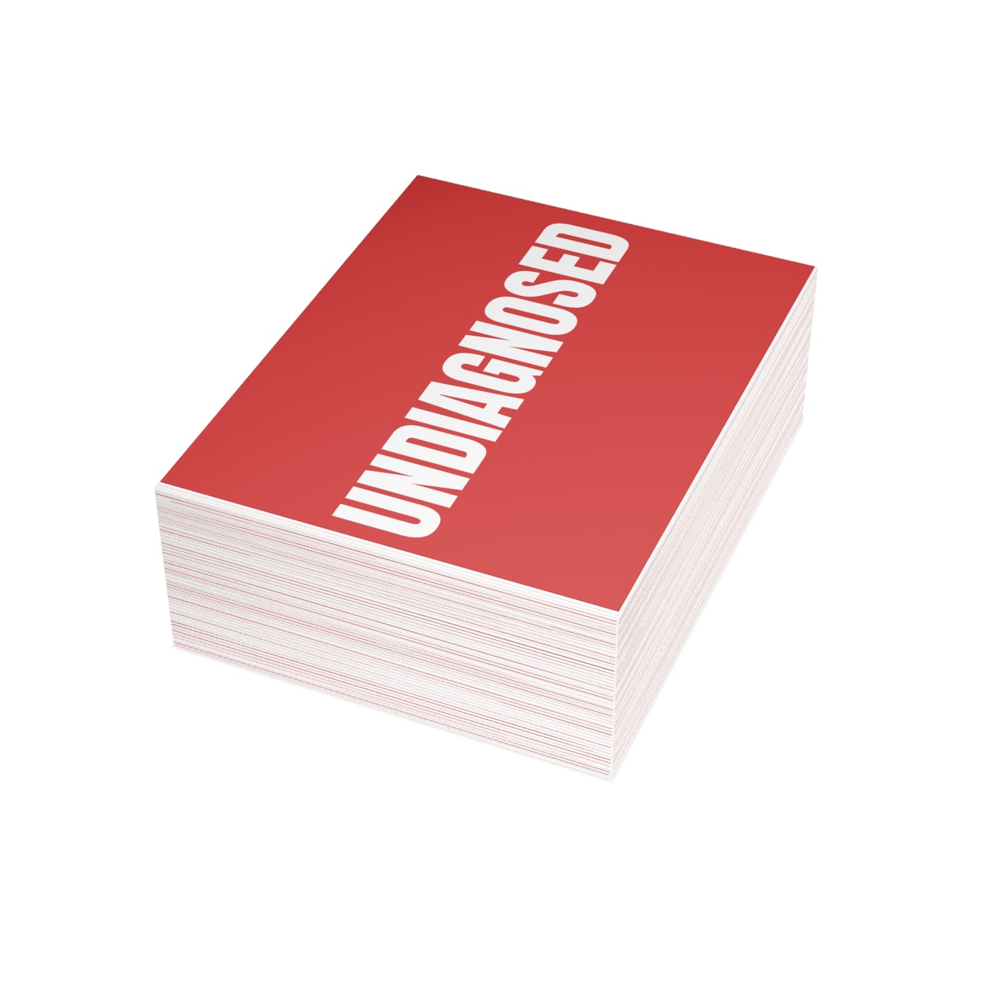 True Red Postcard Set Pack of 10, 30 or 50 w/ Envelopes | Coordinated Collection