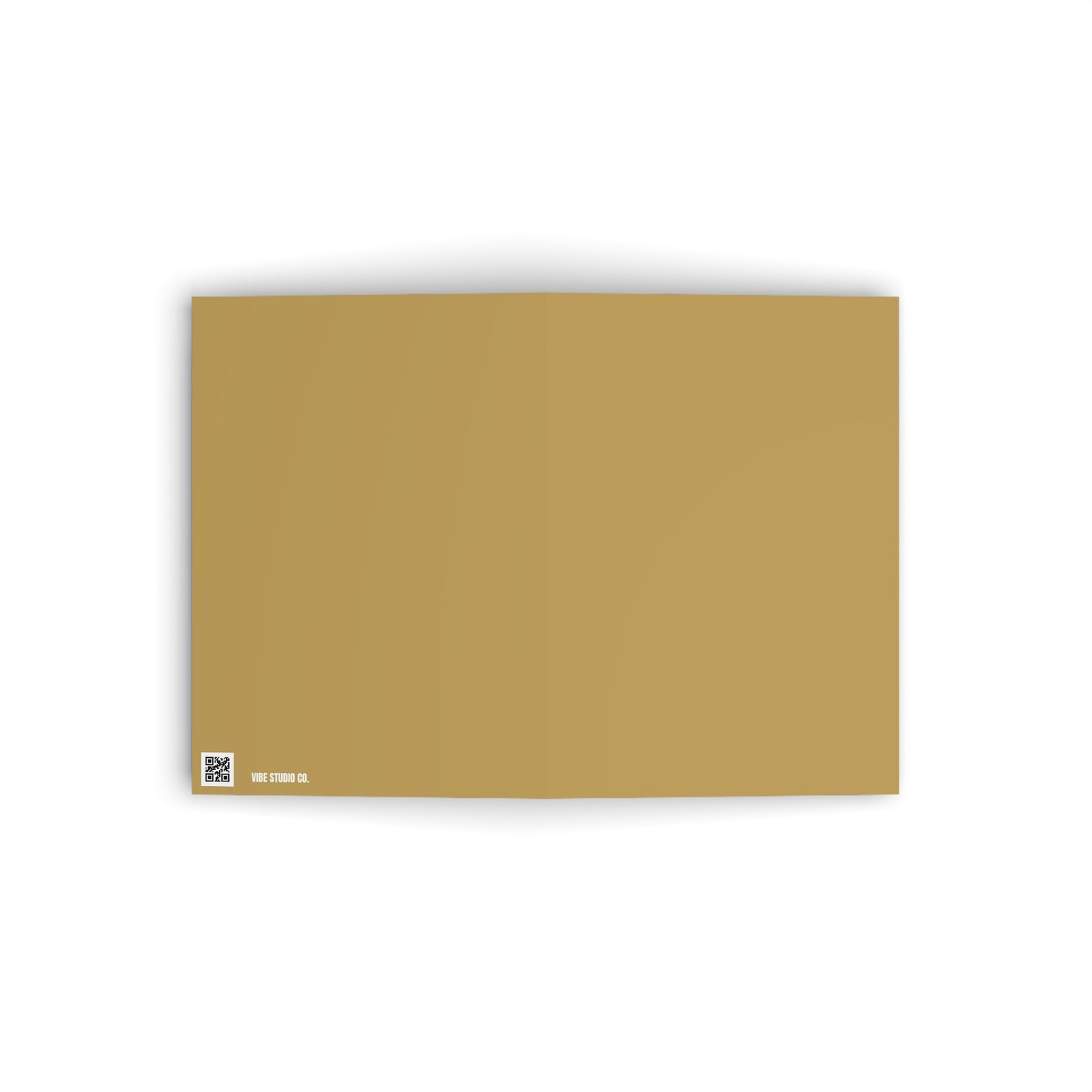 Muted Gold Note Card Color Coordinated Collection