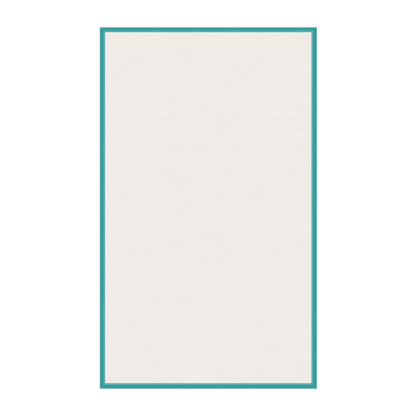 Deep Aqua Cotton Twill Tea Towel 18 x 30