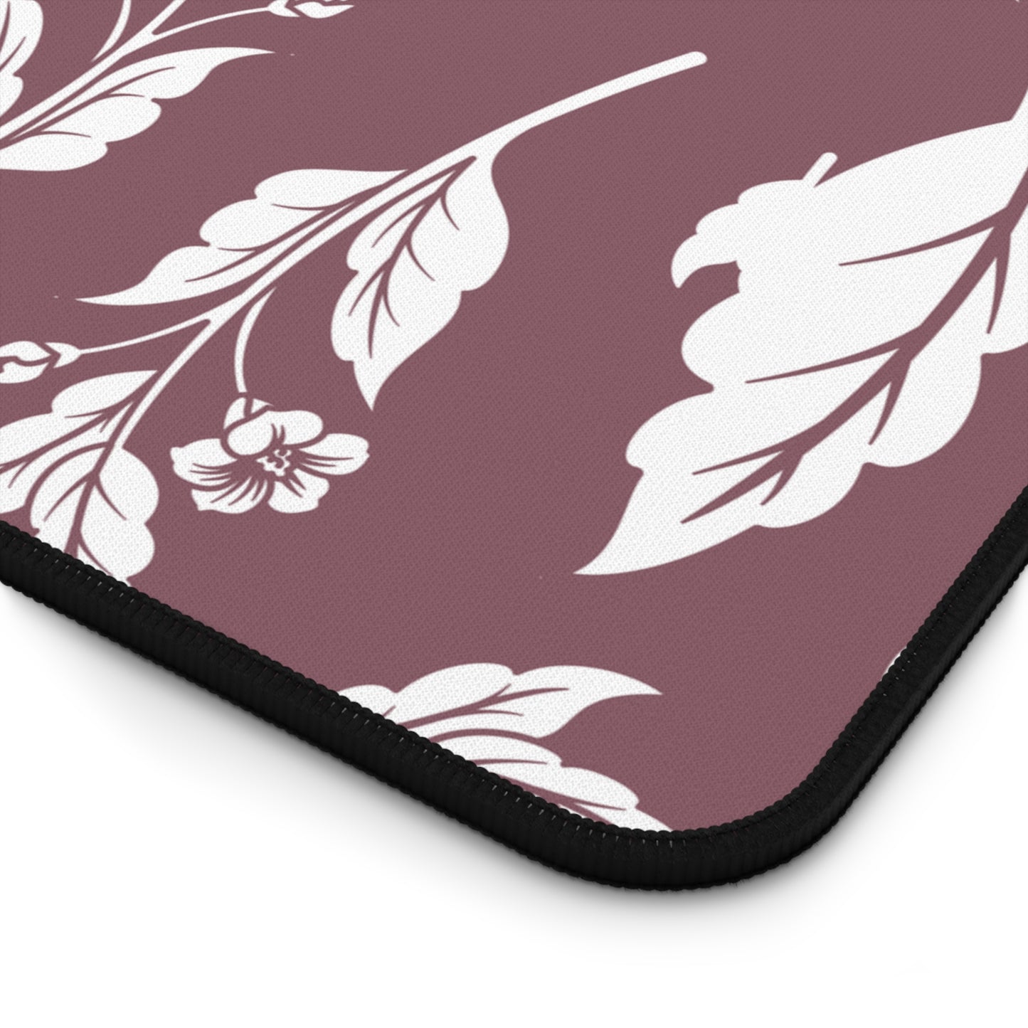 Mauve Floral Desk Pad (12x18, 12x22 or 16x32)