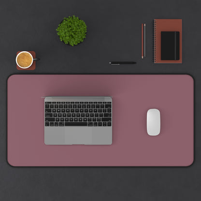 Mauve Desk Mat Color Coordinated Collection (12x18, 12x22, 16x32)