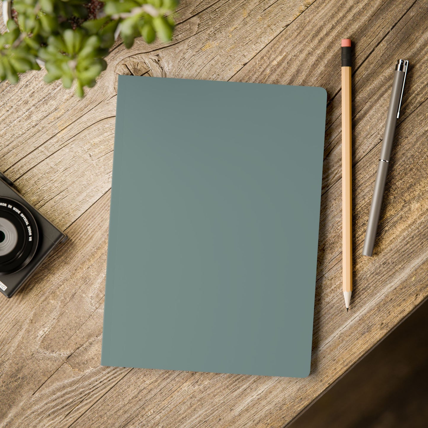 Dusty Blue Color Coordinated Collection A5 Lined Journal