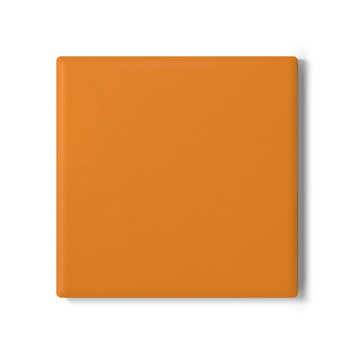 Tangerine Ceramic Coaster Round or Square | Coordinated Collection