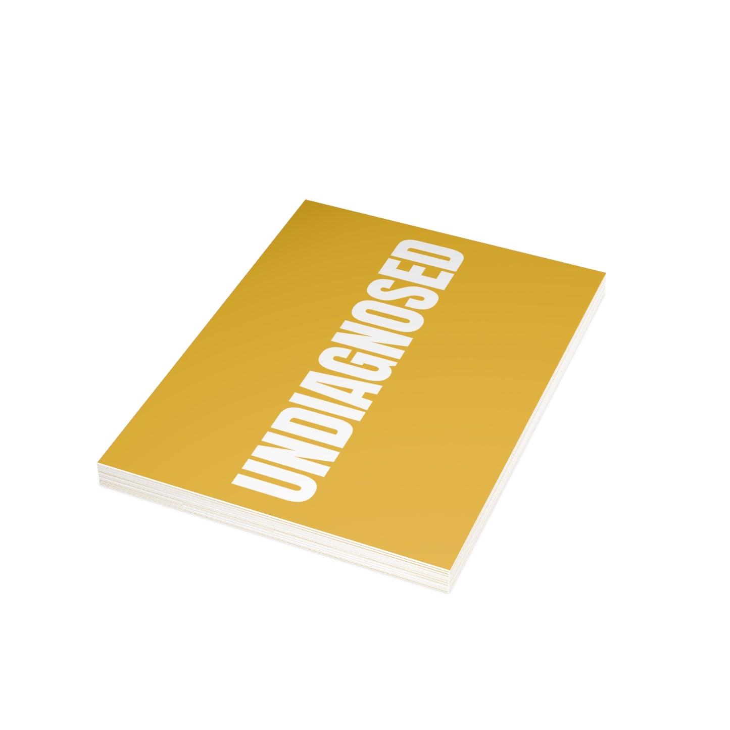 Honey Yellow Postcard Set Pack of 10, 30 or 50 w/ Envelopes | Coordinated Collection