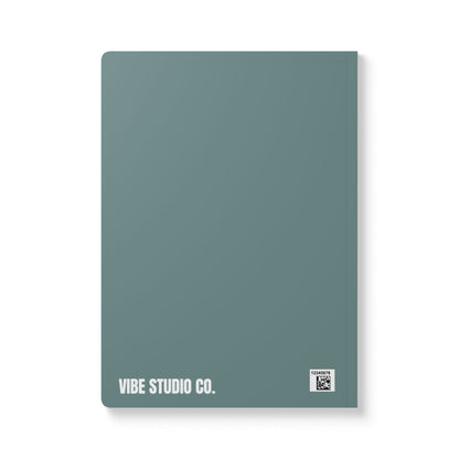 Dusty Blue Color Coordinated Collection A5 Lined Journal