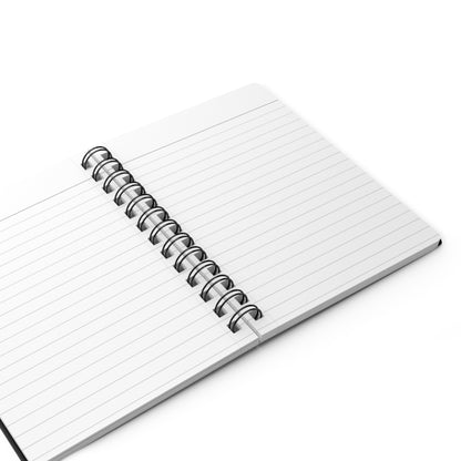 Black Spiral Lined Notebook 150 Page Journal | Coordinated Collection