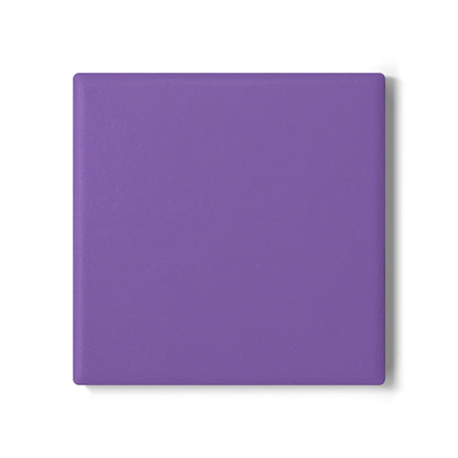 Purple Ceramic Coaster Round or Square | Coordinated Collection
