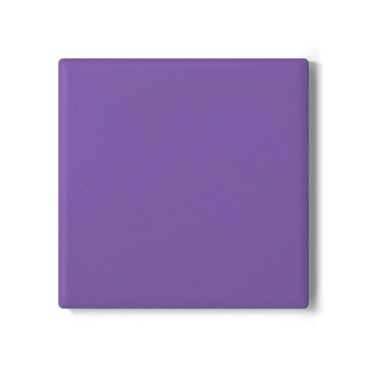 Purple Ceramic Coaster Round or Square | Coordinated Collection