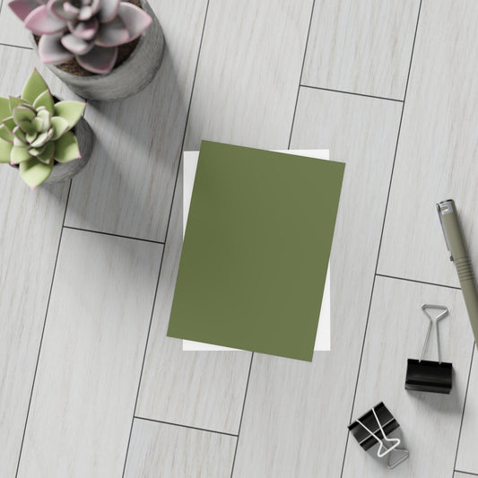 Olive Post Card Color Coordinated Collection Sets (10, 30 or 50)