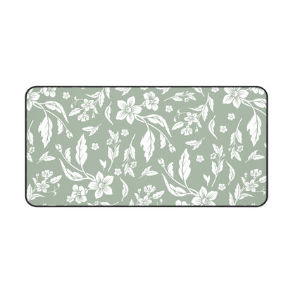 Sage Floral Desk Pad (12x18, 12x22 or 16x32)