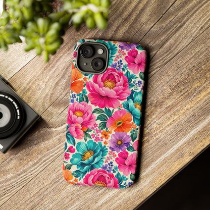 Dreamy Floral Tough Phone Case iPhone Samsung Floral Phone Cover