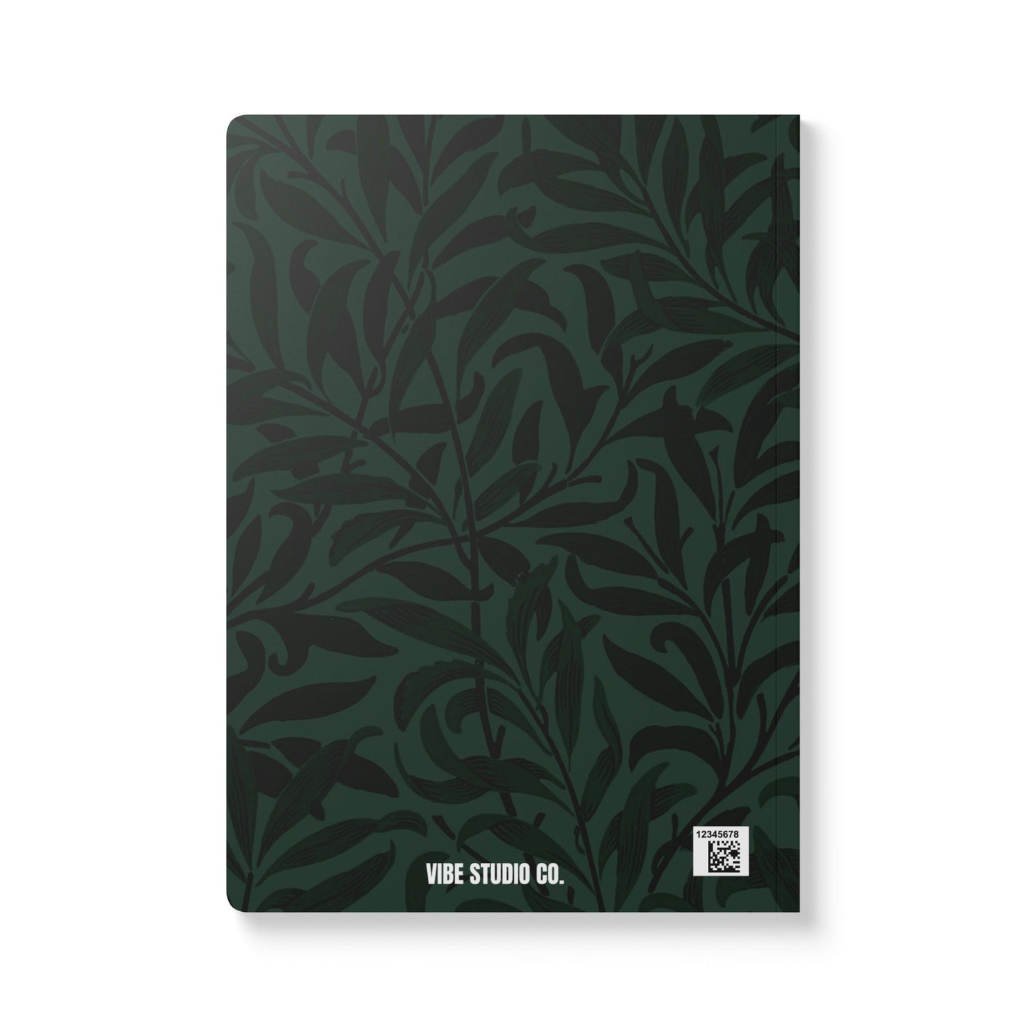 Forrest Leaves A5 Lined Journal Minimal Botanical Notebook | Coordinated Collection