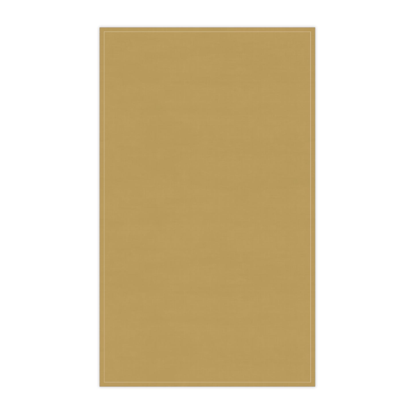 Muted Gold Cotton Twill Tea Towel 18 x 30