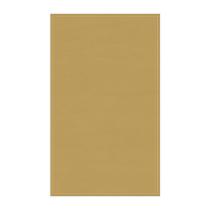 Muted Gold Cotton Twill Tea Towel 18 x 30