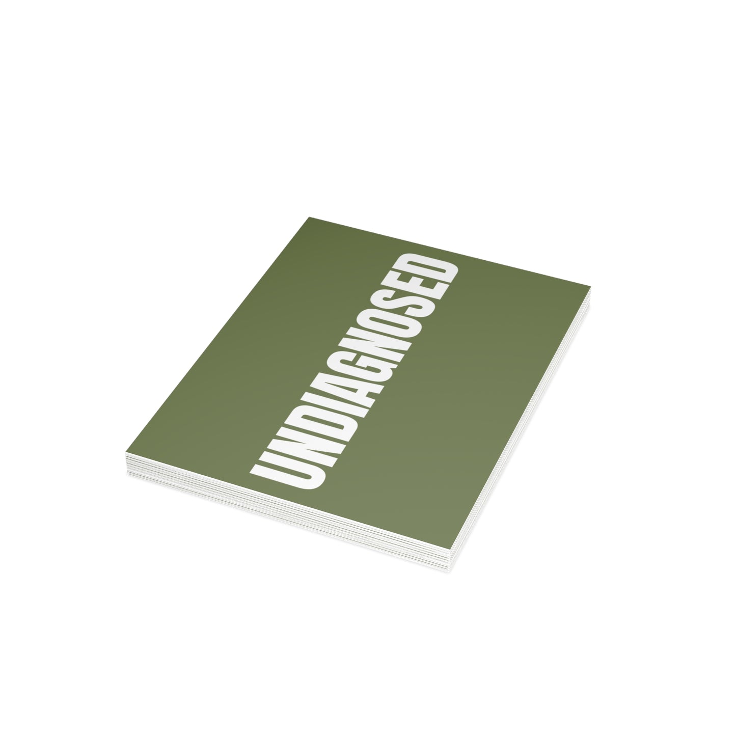 Olive Postcard Set Pack of 10, 30 or 50 w/ Envelopes | Coordinated Collection