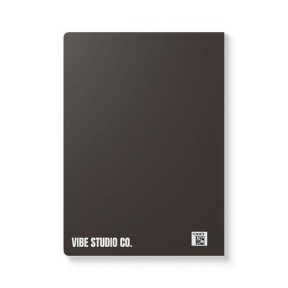 Muted Charcoal Color Coordinated Collection A5 Lined Journal