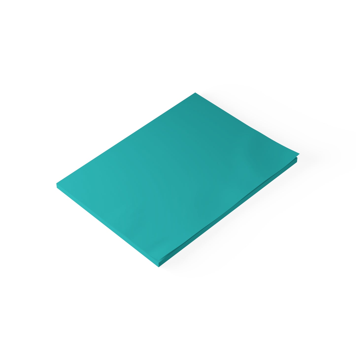 Deep Aqua Post It Notes Coordinated Color Collection