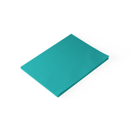 Deep Aqua Post It Notes Coordinated Color Collection