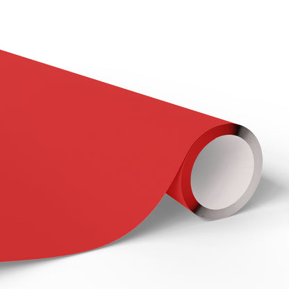 True Red Wrapping Paper Matte or Glossy Gift Wrap 3 Sizes Fine Art Paper