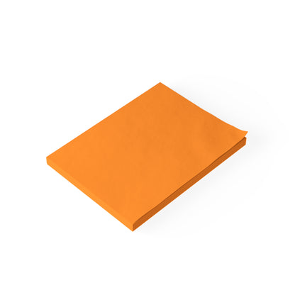 Tangerine Post It Notes Coordinated Color Collection