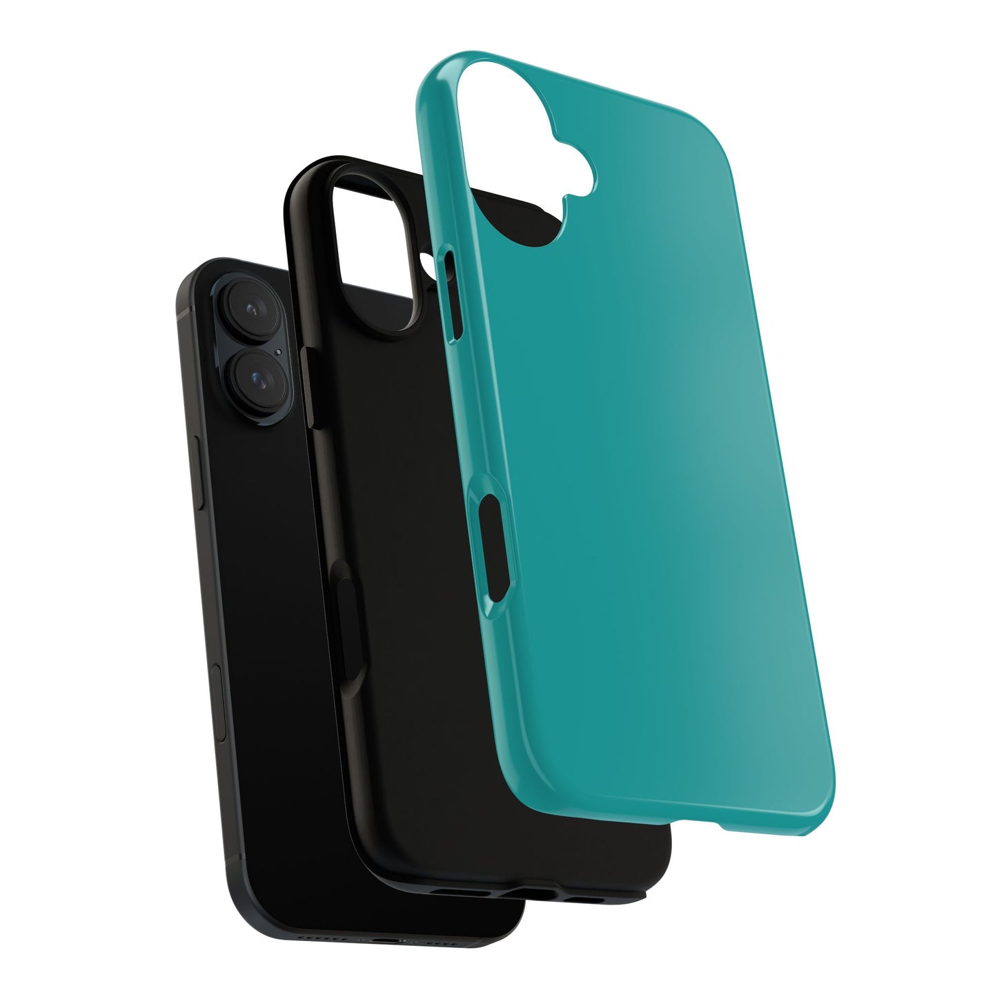 Deep Aqua Tough Cell Phone Case Matte or Glossy Protective Case iPhone Samsung