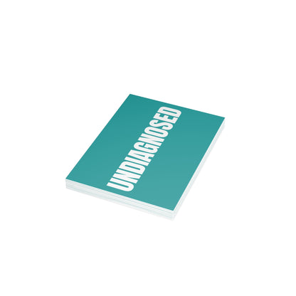 Deep Aqua Postcard Set Pack of 10, 30 or 50 w/ Envelopes | Coordinated Collection