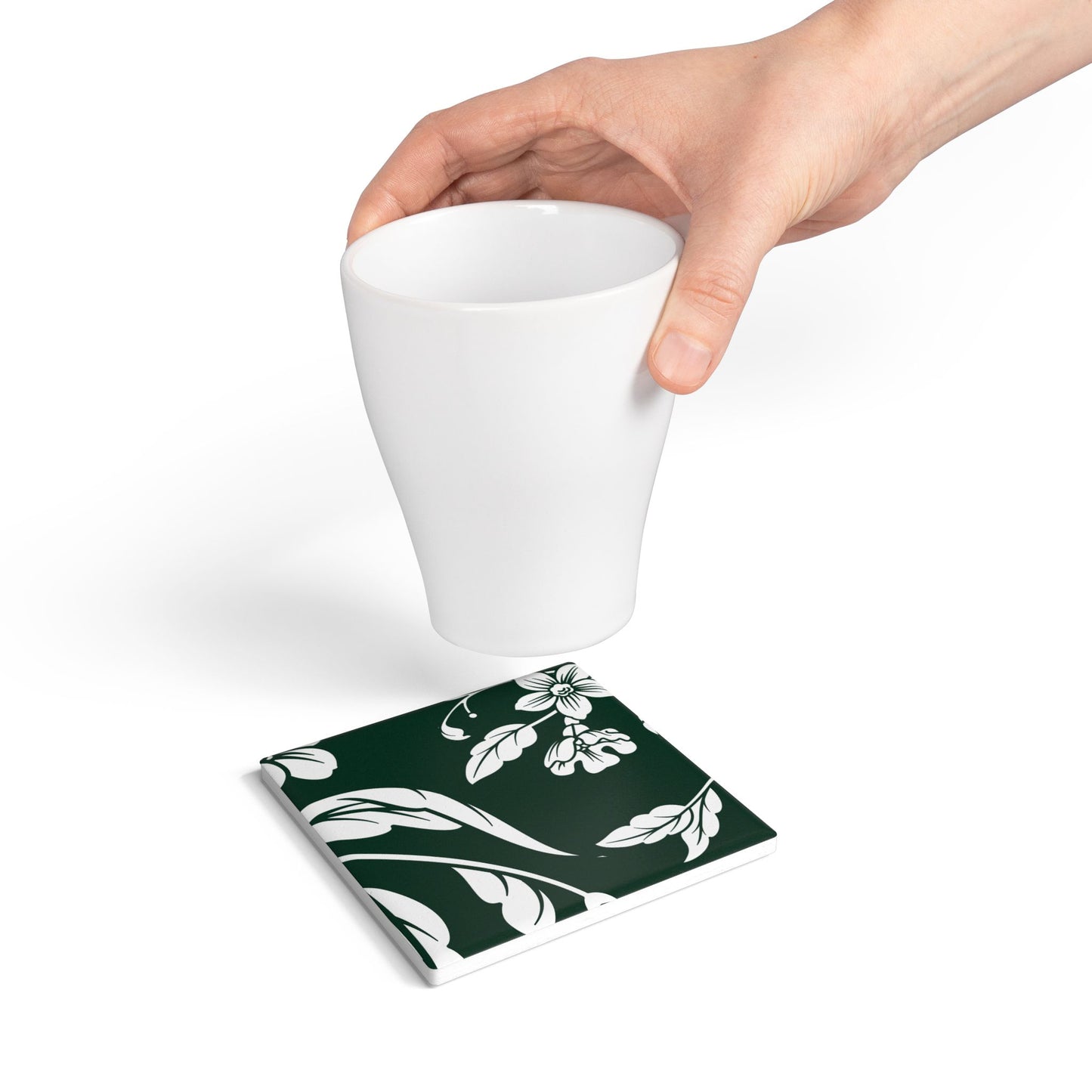 Forrest Floral Ceramic Coaster Coordinated Collection