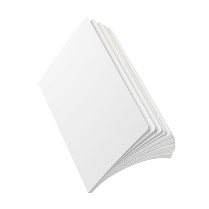 White Color Coordinated Collection A5 Lined Journal