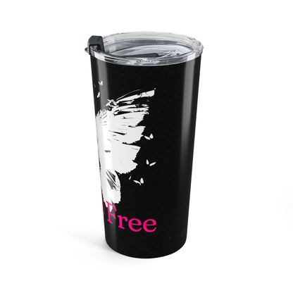 Wild & Free Butterfly 20 oz Tumbler