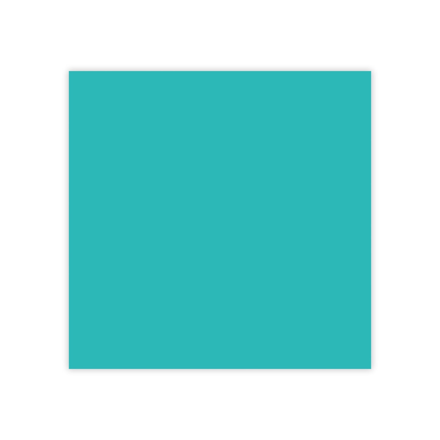 Deep Aqua Post It Notes Coordinated Color Collection
