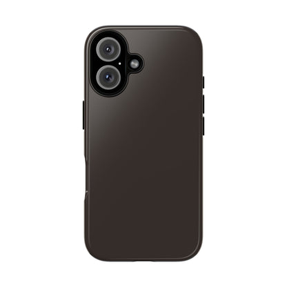 Muted Charcoal Tough Cell Phone Case Matte or Glossy Protective Case iPhone Samsung
