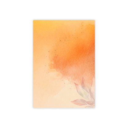 Sunset Botanical Sticky Notes Floral Post It Notes (7 Sizes)