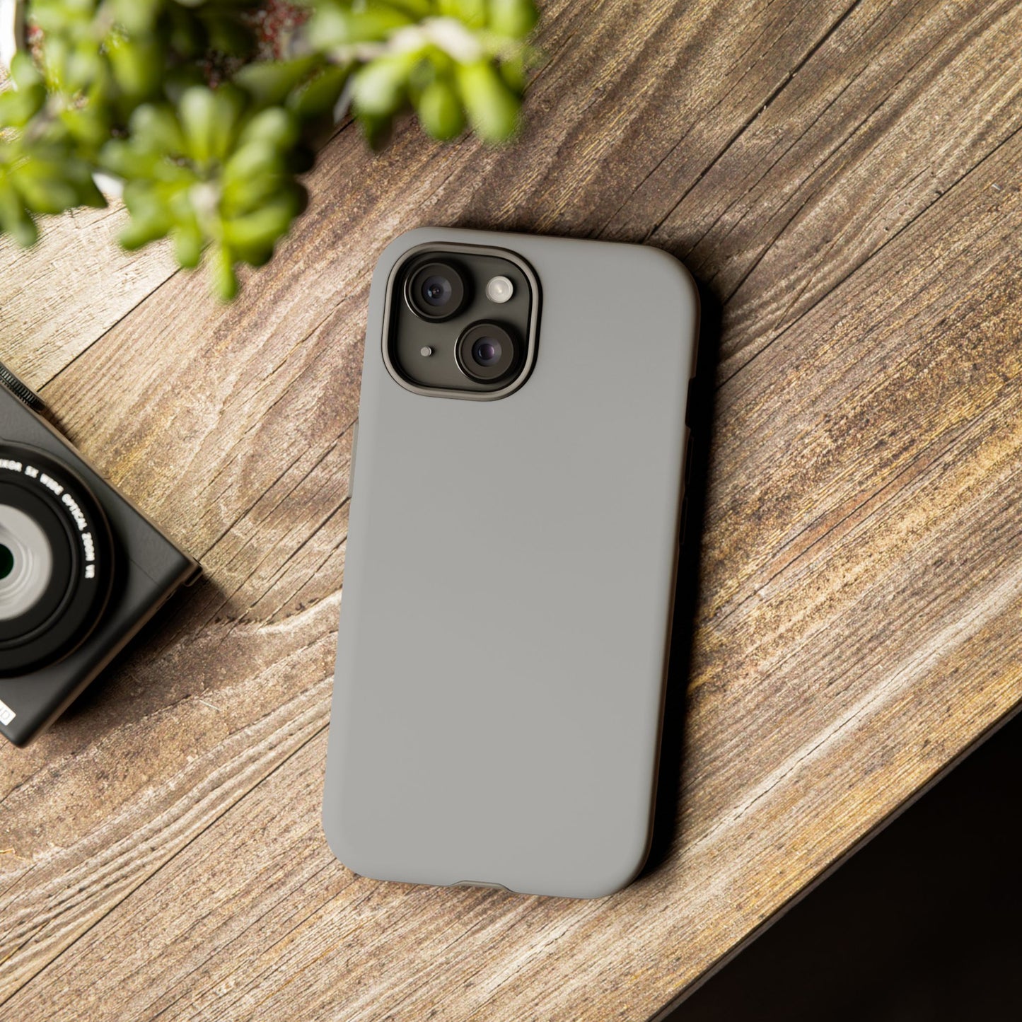 Grayscale Tough Cell Phone Case Matte or Glossy Protective Case iPhone Samsung
