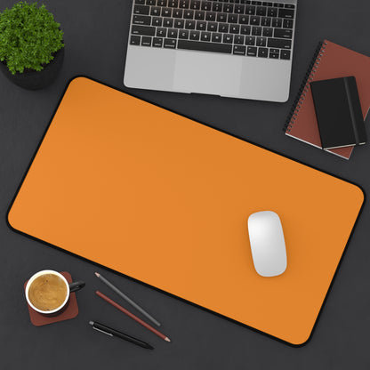 Tangerine Desk Mat Color Coordinated Collection (12x18, 12x22, 16x32)