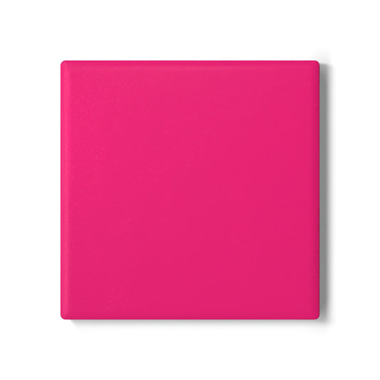 Pink  Ceramic Coaster Round or Square | Coordinated Collection