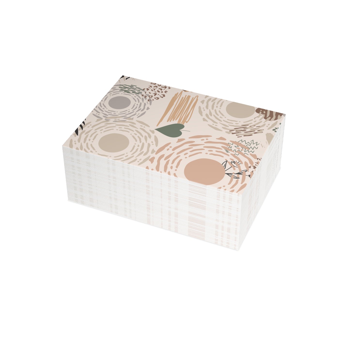 Neutral Flow Postcards Minimal Botanical Postcard Sets (10, 30 or 50)
