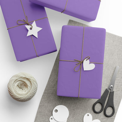 Purple Wrapping Paper Matte or Glossy Gift Wrap 3 Sizes Fine Art Paper