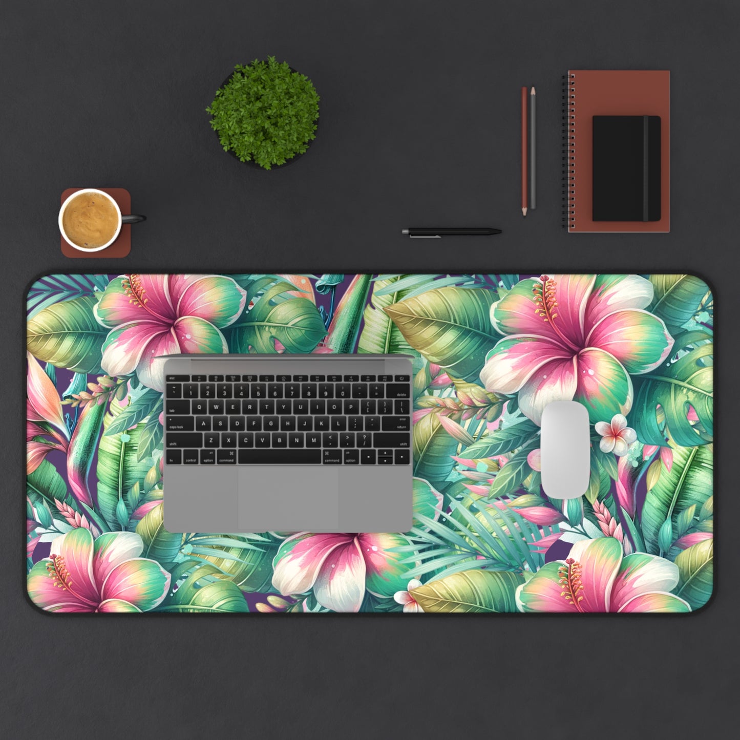 Paradise in Full Bloom Desk Pad (12x18, 12x22, 16x32)