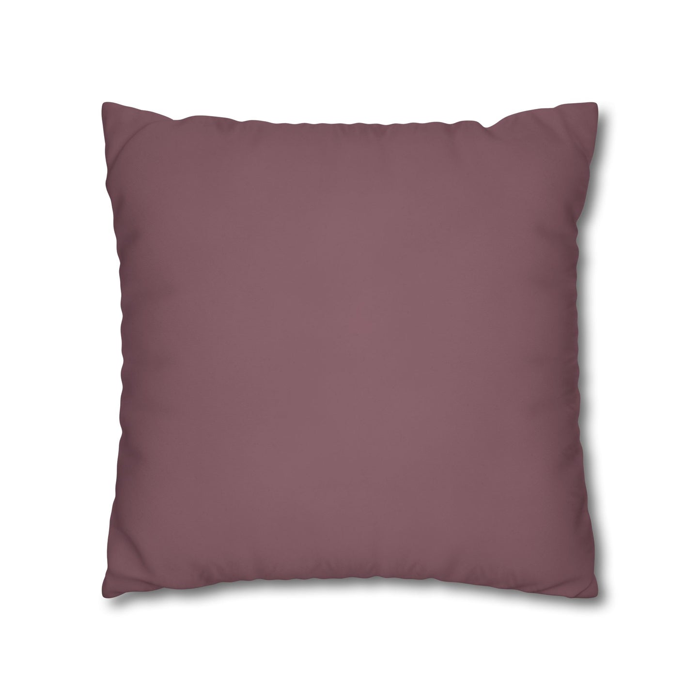 Mauve Canvas Pillow Cover 20x20