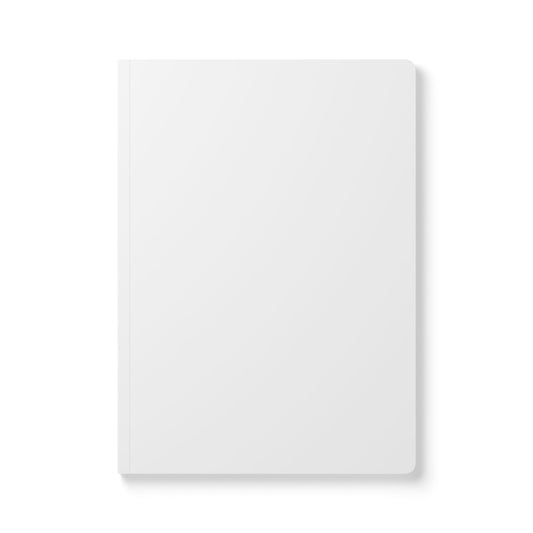 White Color Coordinated Collection A5 Lined Journal