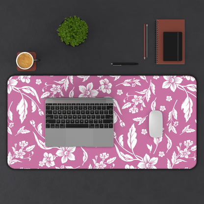 Lilac Wine Floral Desk Pad (12x18, 12x22 or 16x32)