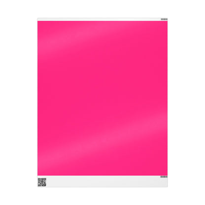 Pink Wrapping Paper Matte or Glossy Gift Wrap 3 Sizes Fine Art Paper
