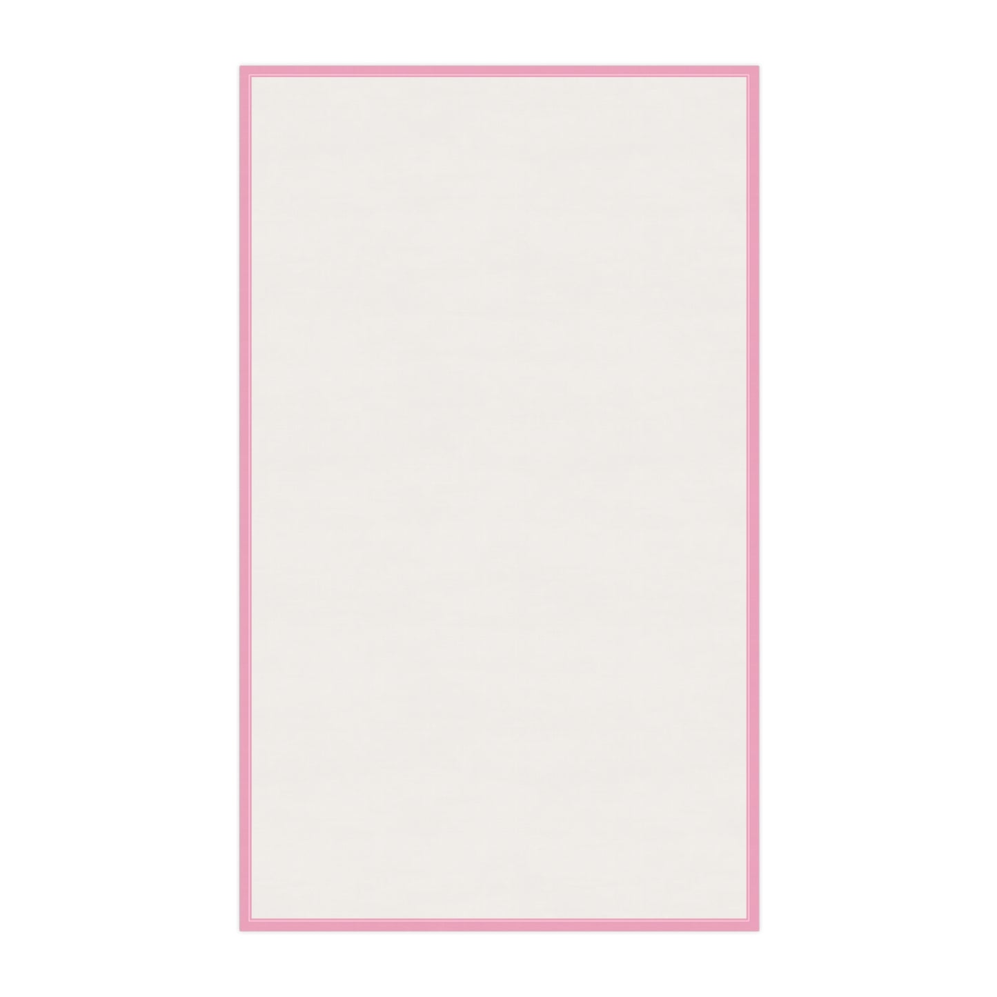 Light Pink Cotton Twill Tea Towel 18 x 30